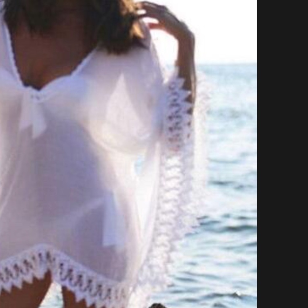 Sheer beach/pool cover up - Picture 4 of 8